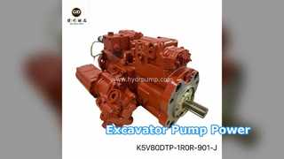 Ekskavatör Hidrolik Pompa K5V80DTP Güç Artışı
