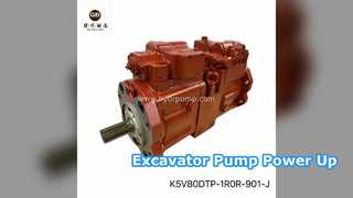 Ekskavatör Pompası Yükseltmesi K5V80DTP OEM Kalitesi