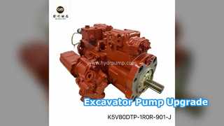Ekskavatör Hidrolik Pompa Yükseltmesi K5V80DTP