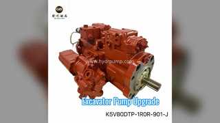 12-15 Tonluk Ekskavatör Hidrolik Pompa K5V80DTP