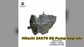 Hitachi ZAX70-5G Pompa 172B11-73200 Güç Verme